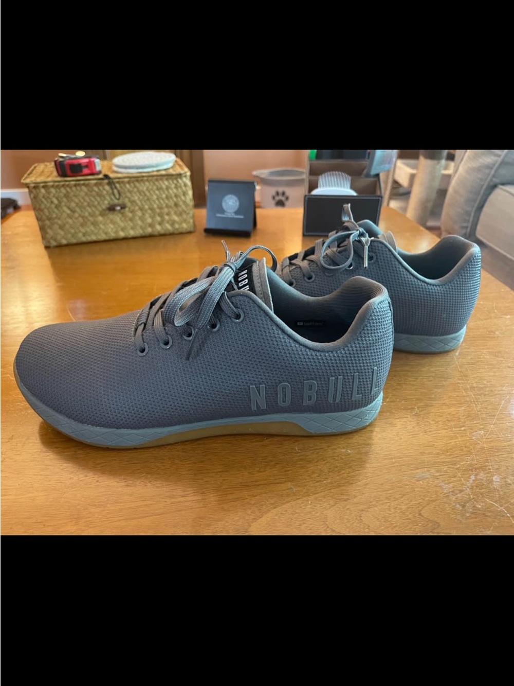 NOBULL Men’s Grey Athletic Trainer Shoes